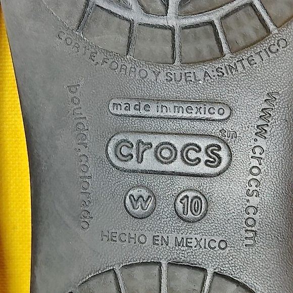 Crocs Kadee Slingback Comfort Black Casual Flats Slip On Women's Size 10 - Picture 9 of 9